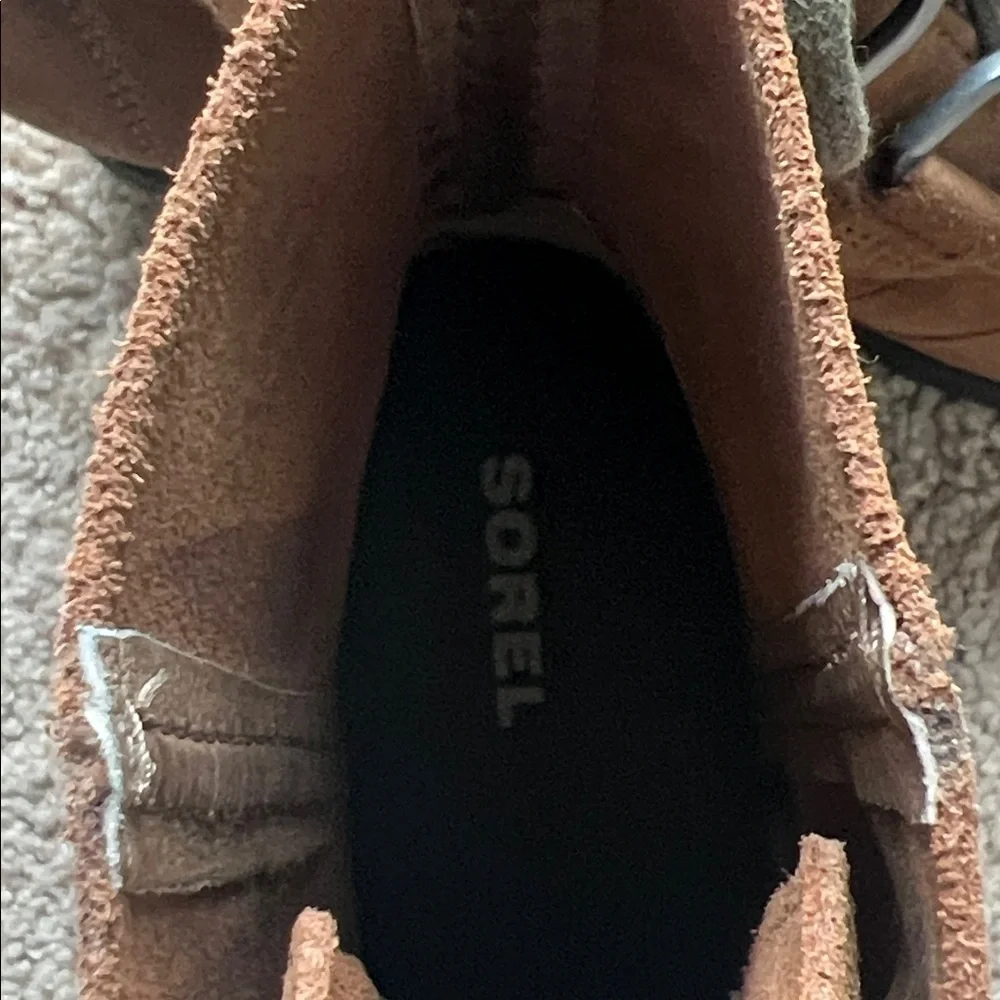 Sorel Joan of Arctic Wedge II Men's Suede Lace-Up Ankle Boots